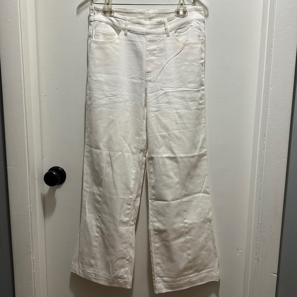White Stretch Denim